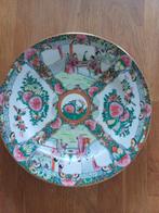 Oud handgeschilderd chinees decoratief bord, Antiek en Kunst, Ophalen of Verzenden