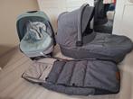 Mutsy buggy 3 in 1 - maxi-cosi, draagmand, onderstel, Ophalen, Gebruikt, Overige merken, Voetenzak