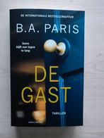 De Gast, recente thriller van B. A. Paris, Boeken, Ophalen of Verzenden, Zo goed als nieuw