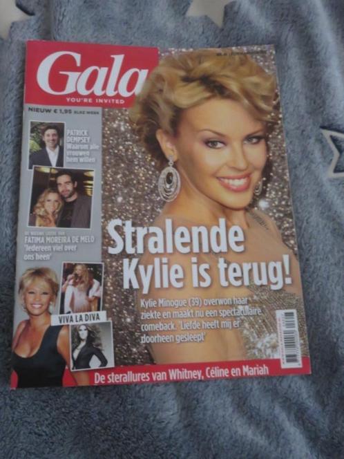 Magazine : GALA - Kylie Minogue Cover - November 2007, Boeken, Tijdschriften en Kranten, Gelezen, Damesbladen, Ophalen of Verzenden
