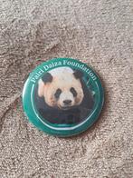 Badge Pairi Daiza panda, Ophalen