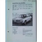 Austin Allegro Vraagbaak losbladig 1973-1977 #2 Nederlands, Boeken, Auto's | Boeken, Gelezen, Ophalen of Verzenden