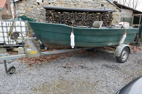 Vissersboot, Watersport en Boten, Vis- en Consoleboten, Zo goed als nieuw, Ophalen