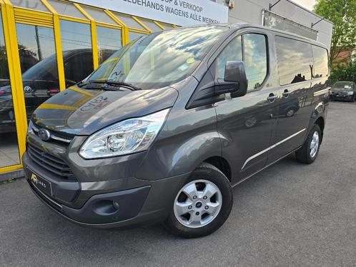 Ford transit Custom/2.0Tdci/2017/Dubbele cabine 6zit/Garanti, Auto's, Bestelwagens en Lichte vracht, Bedrijf, Te koop, ABS, Airbags