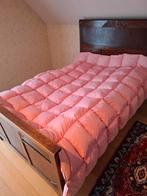 Mooi donsdeken in goede staat, Huis en Inrichting, Slaapkamer | Beddengoed, Ophalen, Zo goed als nieuw, Roze, Deken of Dekbed