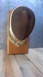 vintage schermhelm, Antiek en Kunst, Ophalen of Verzenden