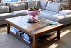 Salontafel massief eik, Ophalen, Zo goed als nieuw