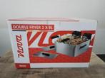 Nova friteuse 2x3L, Electroménager, 4 litres ou plus, Enlèvement, Utilisé, Friteuse duo