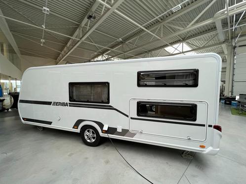 Eriba Hymer Nova Trend 565 gezinscaravan met stapelbed, Caravans en Kamperen, Caravans, Bedrijf, meer dan 6, 1250 - 1500 kg, Rondzit