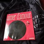 vinyl (45T) boule noir "aimer d'amour", Utilisé, Enlèvement ou Envoi, 1980 à 2000