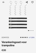 Verankeringsset voor trampoline, Ophalen