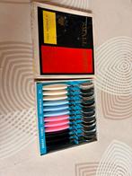 Te koop: retro set dessert lepeltjes, Enlèvement