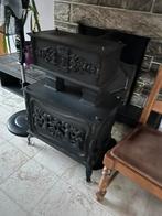 Houtkachel gietijzer, Huis en Inrichting, Kachels, Ophalen, Gebruikt, Houtkachel, Vrijstaand