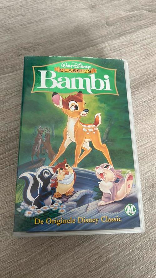 Bambi, Cd's en Dvd's, VHS | Kinderen en Jeugd, Zo goed als nieuw, Tekenfilms en Animatie, Tekenfilm, Alle leeftijden, Ophalen of Verzenden