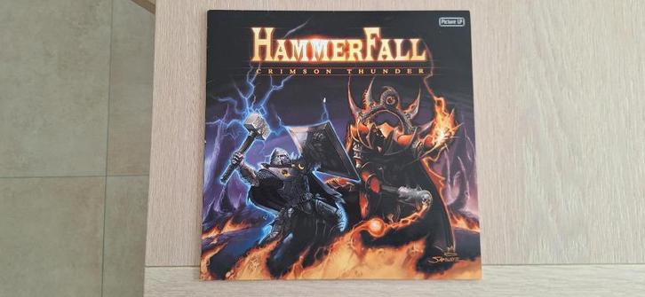 HAMMERFALL - Crimson Thunder (Picture LP) 2002, CD & DVD, Vinyles | Hardrock & Metal, Utilisé, Enlèvement ou Envoi