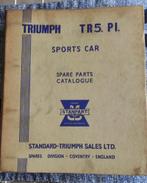 Spare Parts Catalogue Triumph TR5, Ophalen of Verzenden