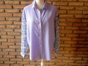 (49) -chemisier femme t.46 lilas beschikbaar voor biedingen