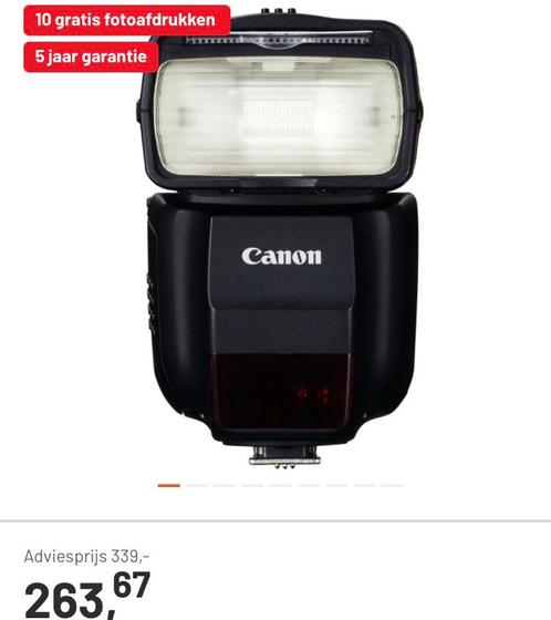 Canon Speedlite 430EX III-RT, TV, Hi-fi & Vidéo, Photo | Flash, Neuf, Canon, Enlèvement ou Envoi