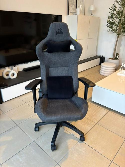 Chaise de bureau gaming corsair T3, Huis en Inrichting, Bureaustoelen, Zo goed als nieuw, Bureaustoel, Zwart, Ophalen