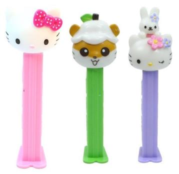 3 PEZ dispensers Hello Kitty beschikbaar voor biedingen