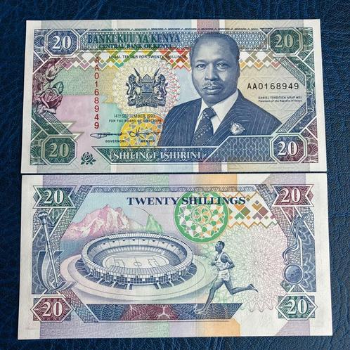 Kenia - 20 Shillings 1993 - Pick 31a - UNC, Timbres & Monnaies, Billets de banque | Afrique, Billets en vrac, Autres pays, Enlèvement ou Envoi