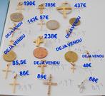 Pendentif croix de vie / égyptienne ou latine, or 18K, NEUF, Neuf, Enlèvement ou Envoi, Or, Or