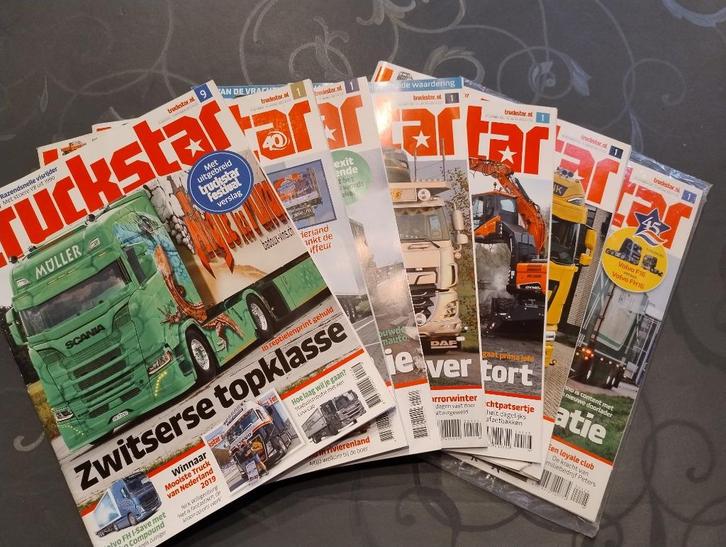 Truckstar magazine, Boeken, Tijdschriften en Kranten, Zo goed als nieuw, Overige typen, Ophalen