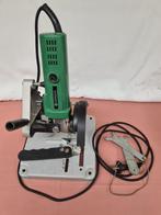 Haakse slijper Hitachi  in houder, Doe-het-zelf en Bouw, Gereedschap | Slijpmachines, Ophalen, Zo goed als nieuw, Minder dan 700 watt