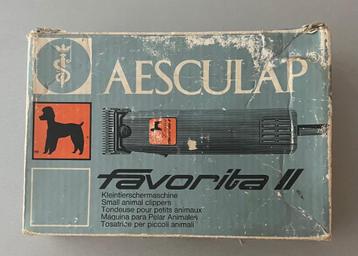 Aesculap Favorita II + 5 SCHEERKOPPEN, Enlèvement, Utilisé