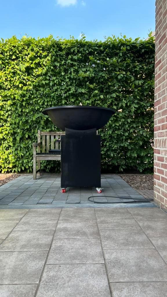 Zelfgemaakte Ofyr, Tuin en Terras, Barbecue-accessoires, Zo goed als nieuw, Ophalen