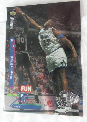 95-96 UD CC #184 S. O'NEAL players club platinum beschikbaar voor biedingen