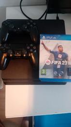 Ps4 slil 2 manettes 3 jeux prix negociable, Consoles de jeu & Jeux vidéo, Enlèvement, Comme neuf, Slim