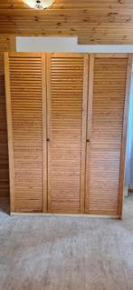 Urgent Garde-robes portes pin, Maison & Meubles, Armoires | Penderies & Garde-robes, Avec porte(s), 150 à 200 cm, Enlèvement, Utilisé
