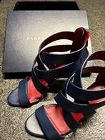 Nieuwe Schoenen Ralph Lauren, Nieuwprijs 525€, Kleding | Dames, Nieuw, Blauw, Ophalen of Verzenden, Schoenen met hoge hakken