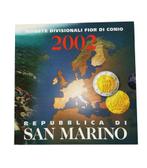 Euroset 2002 - SAN MARINO - 8 pièces de 1 cent à 8 euros, Ophalen of Verzenden, San Marino, Overige waardes, Setje