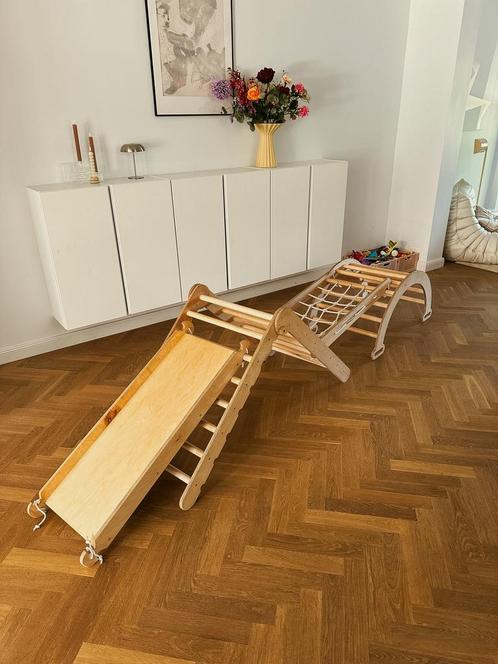 6-in-1 Klimrek set: Ladder + Boog + Glijbaan + Kussen, Kinderen en Baby's, Speelgoed | Buiten | Speeltoestellen, Zo goed als nieuw