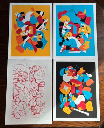 Duvel Hedof Limited edition prints/Glas/Opener/Viltjes/Kaart beschikbaar voor biedingen