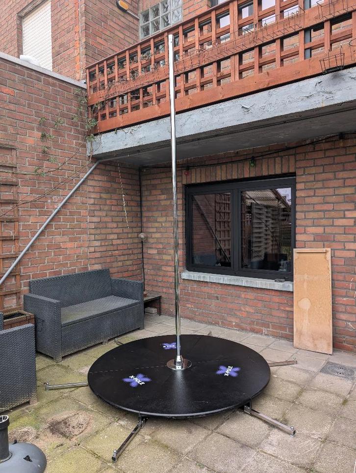 X-pole stage Lite Chrome danspaal, Sports & Fitness, Danse, Utilisé, Enlèvement