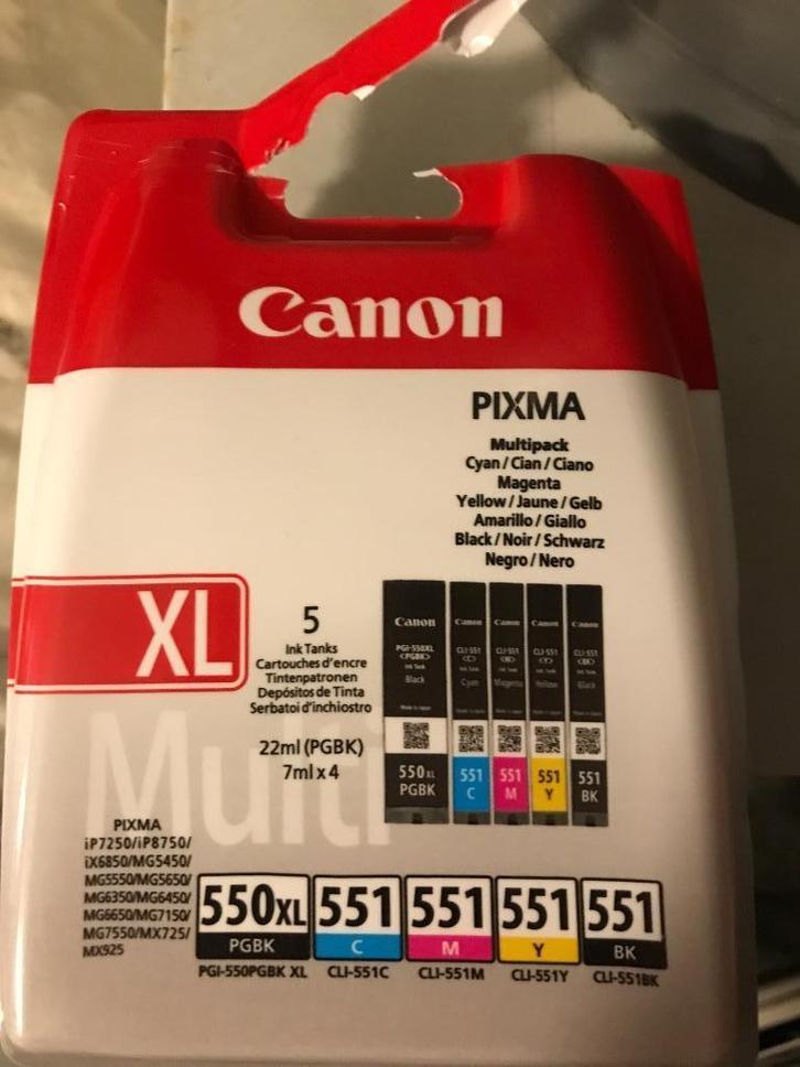 cartouches d'encre  imprimante  canon, Informatique & Logiciels, Fournitures d'imprimante, Neuf, Enlèvement
