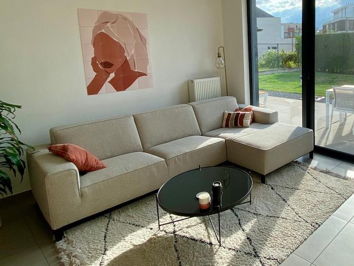 Zetel, Huis en Inrichting, Zetels | Zetels, Zo goed als nieuw, Hoekbank, Driepersoons, 250 tot 300 cm, 150 cm of meer, Ophalen