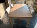 Keukentafel, Huis en Inrichting, Ophalen, Gebruikt, 100 tot 150 cm, Eikenhout