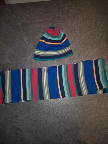 muts en sjaal H&M - maat 110-128, Kinderen en Baby's, Kinderkleding | Mutsen, Sjaals en Handschoenen, Ophalen, 110 t/m 116, Jongen of Meisje