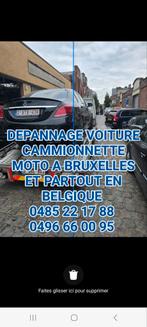 DEPANNAGE VOITURE CAMMIONNETTE MOTO A BRUXELLE 0485 22 17 88, Enlèvement ou Envoi