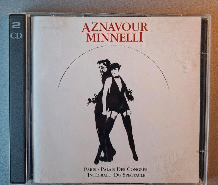 2cd. Aznavour/Minnelli. Paris. Palais des congres., Cd's en Dvd's, Cd's | Overige Cd's, Zo goed als nieuw, Ophalen of Verzenden