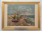Reproductie door V. Van Gogh „Boten op het strand”, Ophalen