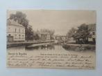 BRUXELLES PONT DU CHEMIN DE FER SUR LE CANAL DE CHARLEROI, Envoi, Avant 1920, Affranchie, Bruxelles (Capitale)
