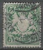 Bayern 1888/1904 - Yvert 62 - Stadswapen in relief (ST), Verzenden, Gestempeld