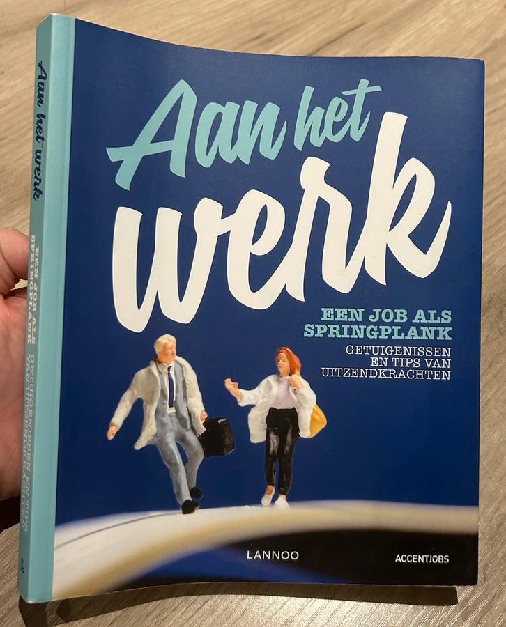 Boek 'Aan het werk', Boeken, Overige Boeken, Zo goed als nieuw, Ophalen of Verzenden