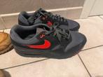 Nike airmax 43 rood en zwart, Enlèvement, Comme neuf, Noir