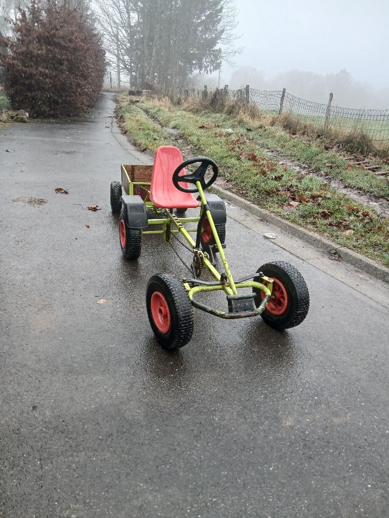 Gokart Bison avec remorque, Vélos & Vélomoteurs, Enlèvement, Utilisé